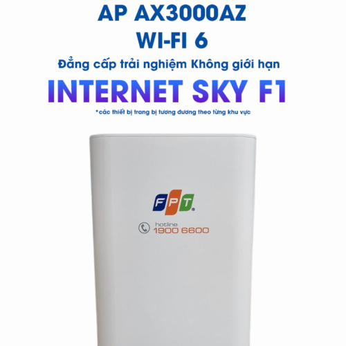 thiết bị wifi 6 ap ax3000az trong gói cước internet sky f1 của fpt