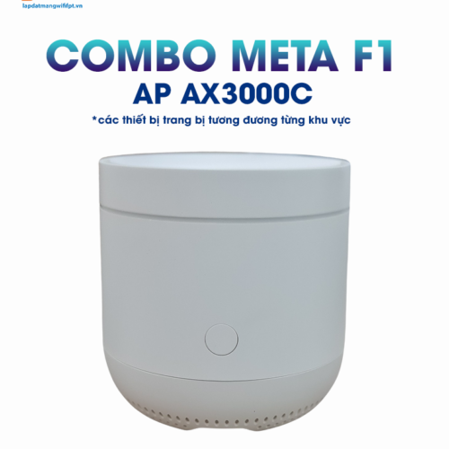 gói combo meta f1 được trang bị ap ax3000C wifi 6
