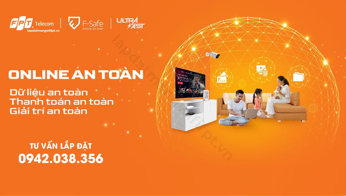 Tích hợp các dịch vụ an toàn như: F-safe, Ultrafast