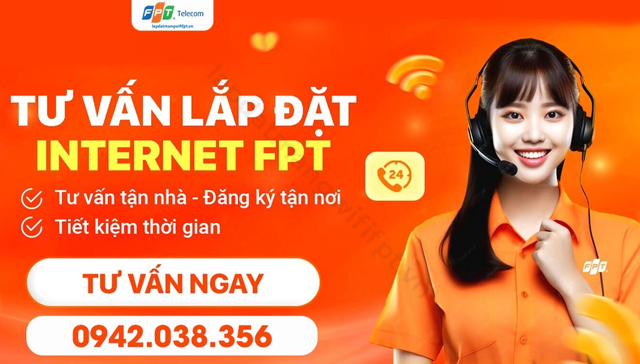 Tư vấn lắp đặt Internet FPT tận nhà, đăng ký tận nơi giúp khách hàng tiết kiệm thời gian