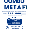 gói combo meta f1 là gói cước gồm internet và truyền hình chỉ từ 365.000 / tháng
